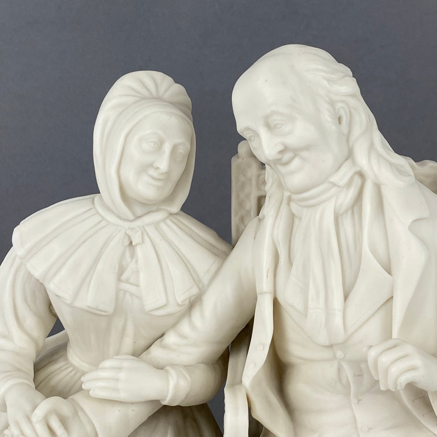 Minton Parian Porcelain Figurine My Jo John Anderson Victorian Antique c1850s