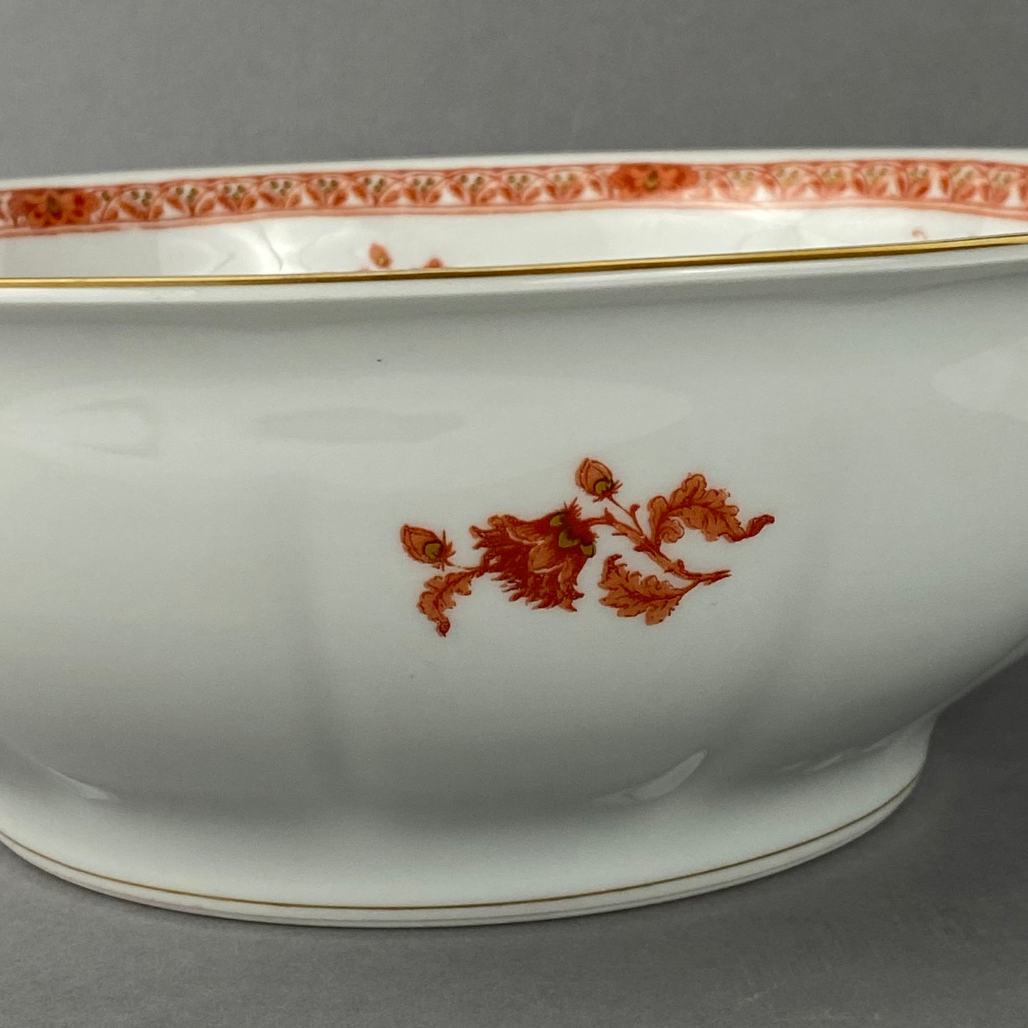 Vintage Limoges Fruit Bowl by Haviland Tehran Pattern French Porcelain